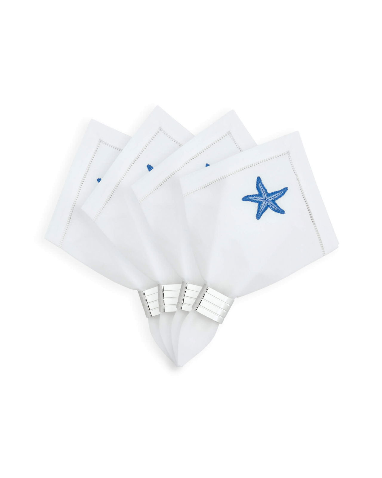 Maine Serviette Seestern 4-pack