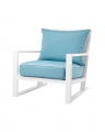 Como armchair white