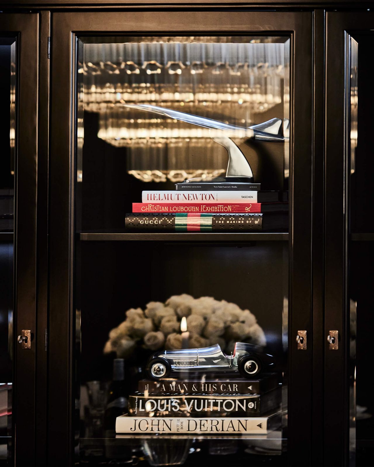 Nobleman Vitrinenschrank Modern Black