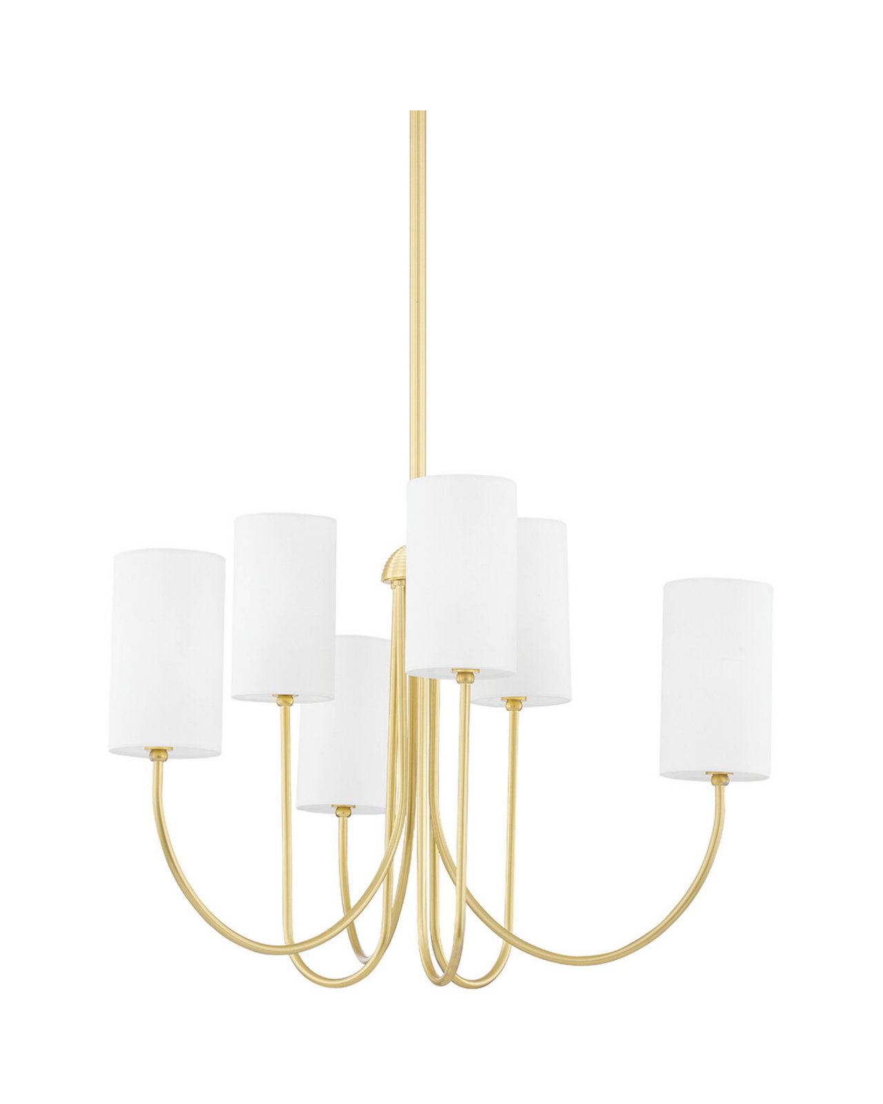 Harlem Chandelier Aged Brass