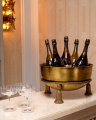 Tassel Champagne Cooler vintage brass