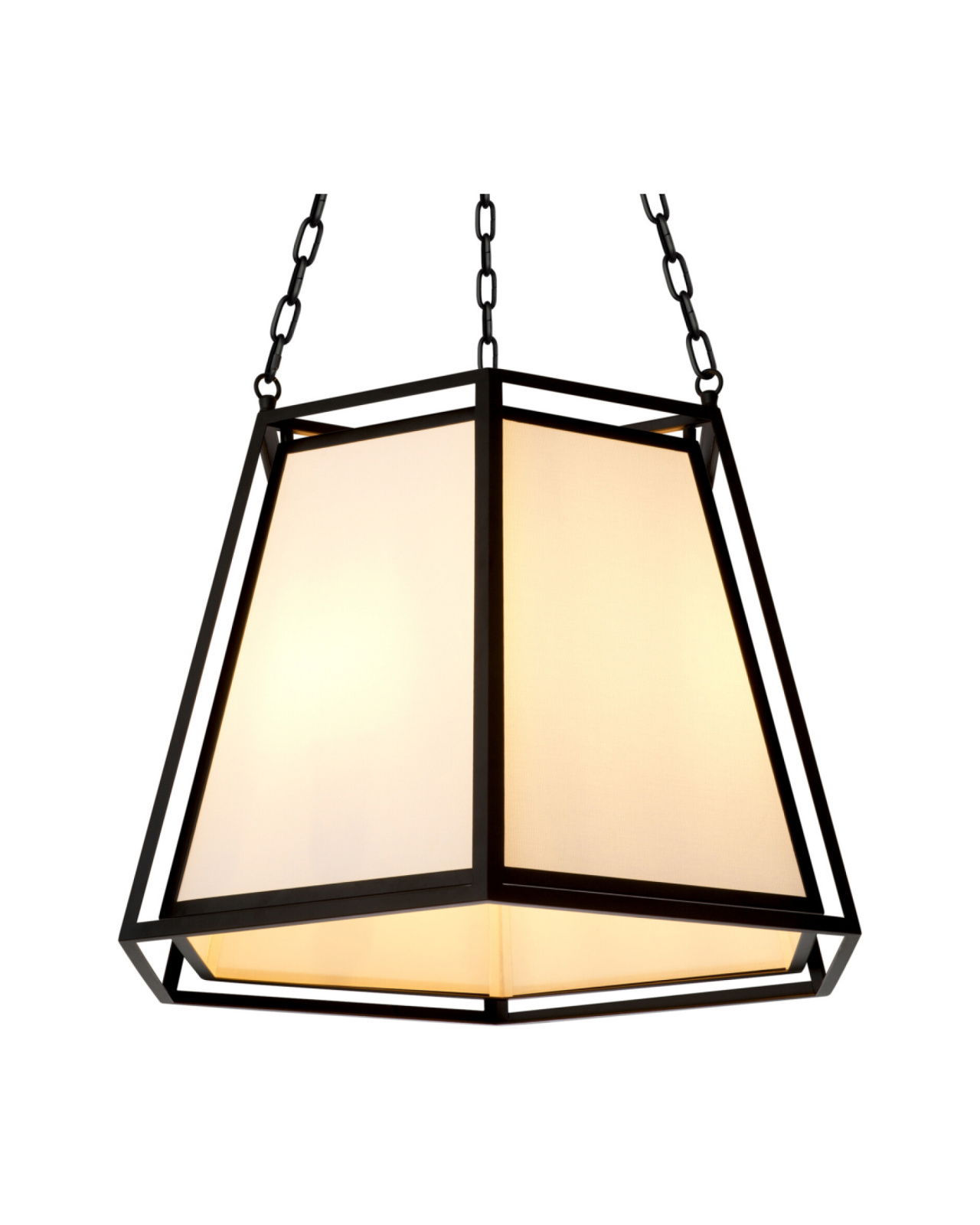 Moreno taklampa svart