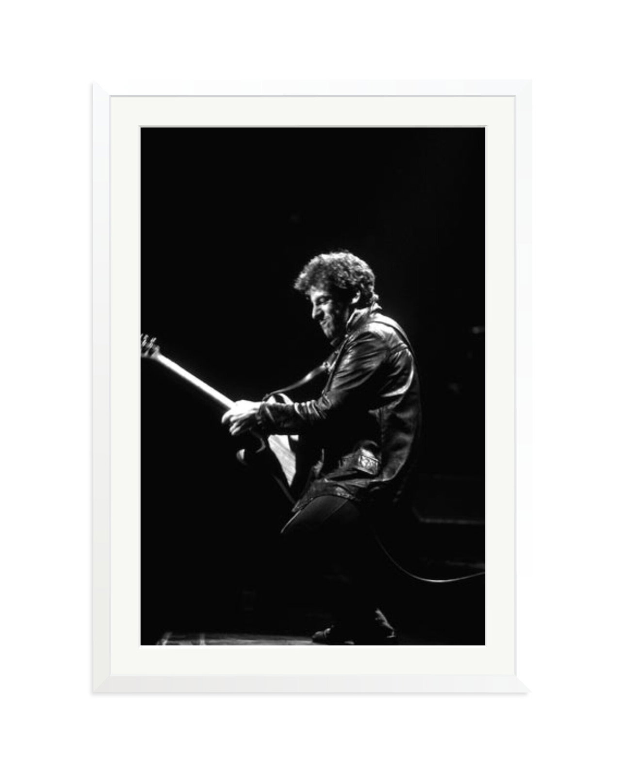 Bruce Springsteen In Detroit White / XXL