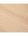 Glover matbord natural oak veneer