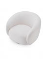 Brice Swivel Chair Avalon White