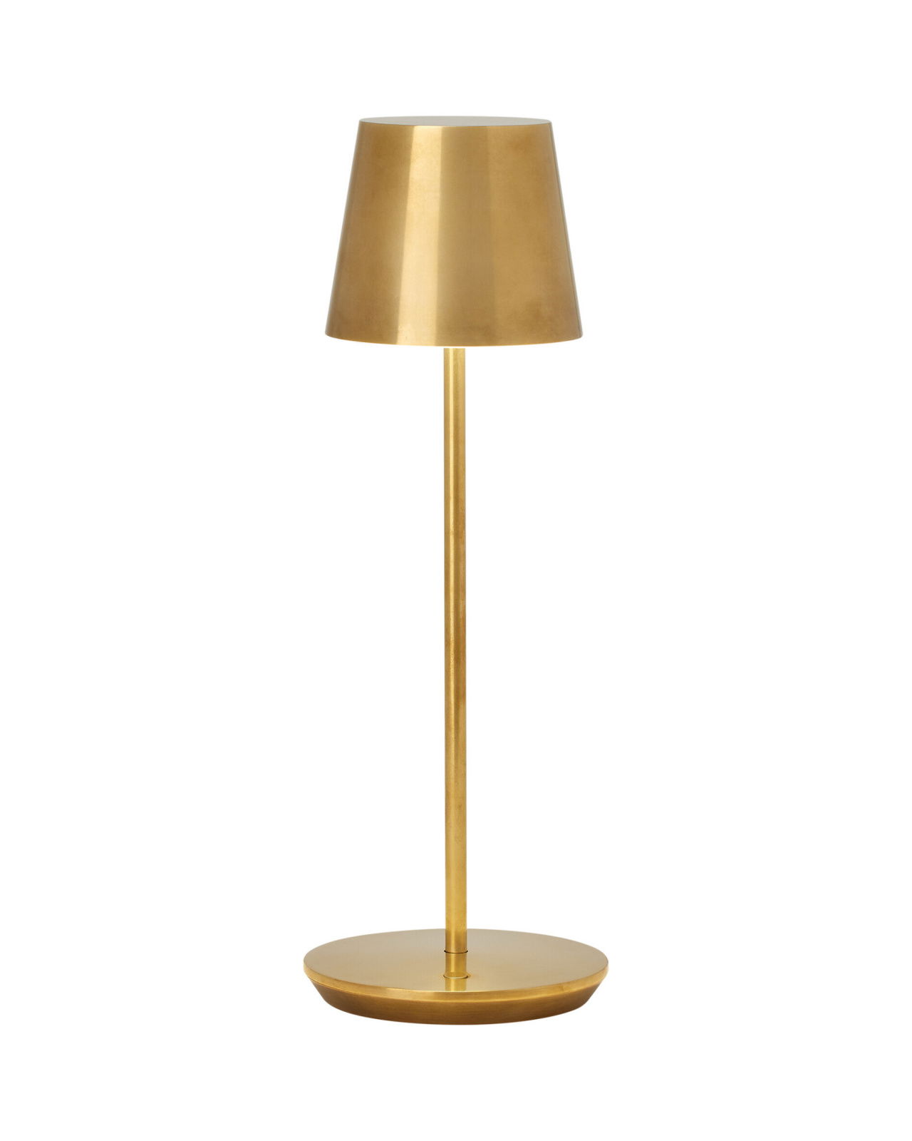 Nevis Accent Rechargeable Table Lamp Brass