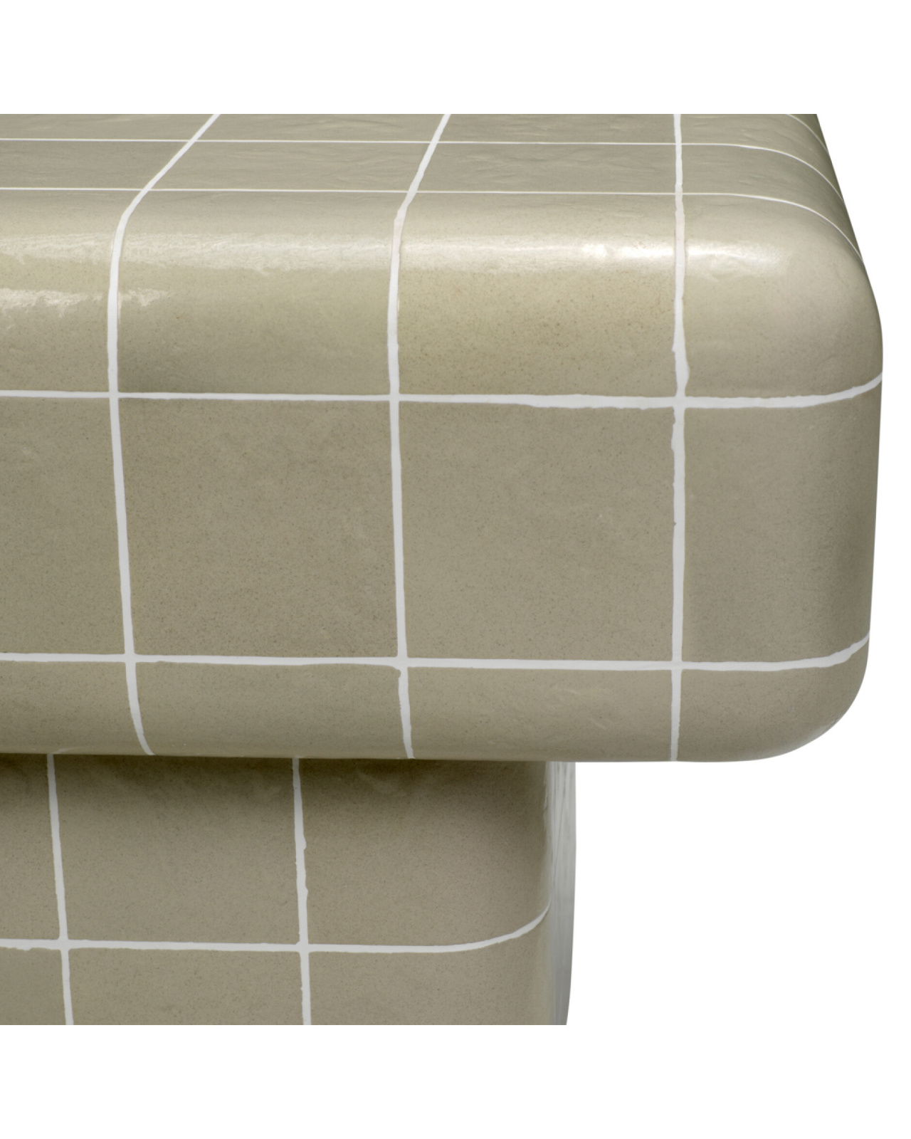 Mateo Side Table Light Grey