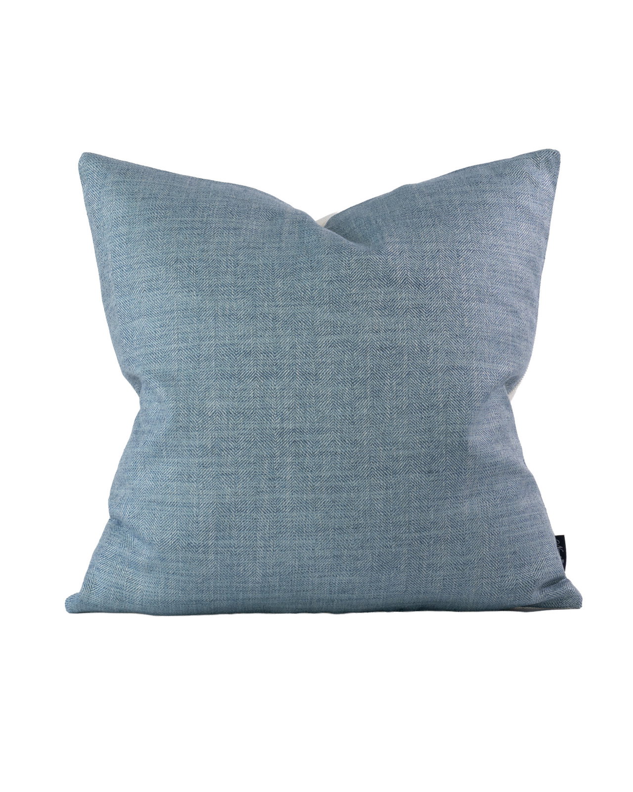 Millard Herringbone kuddfodral chambray