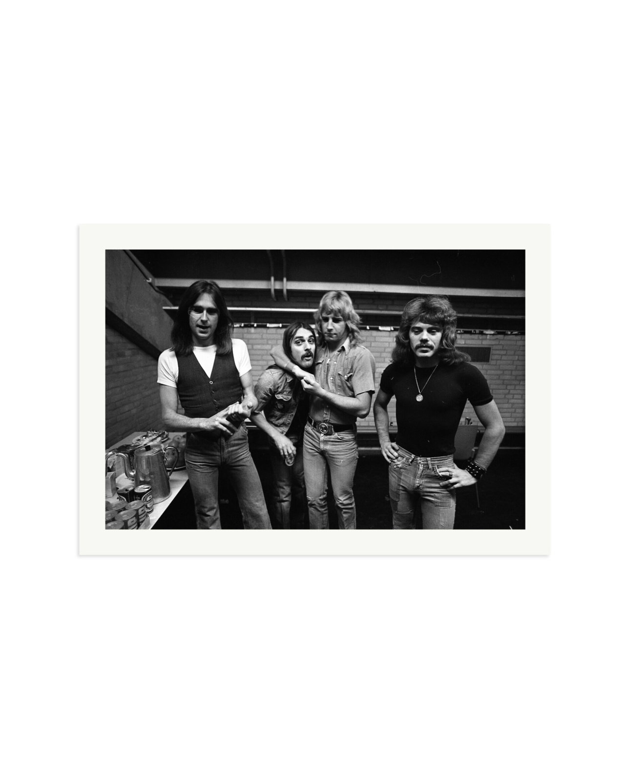 Status Quo Backstage in Amsterdam Print Only / XXL