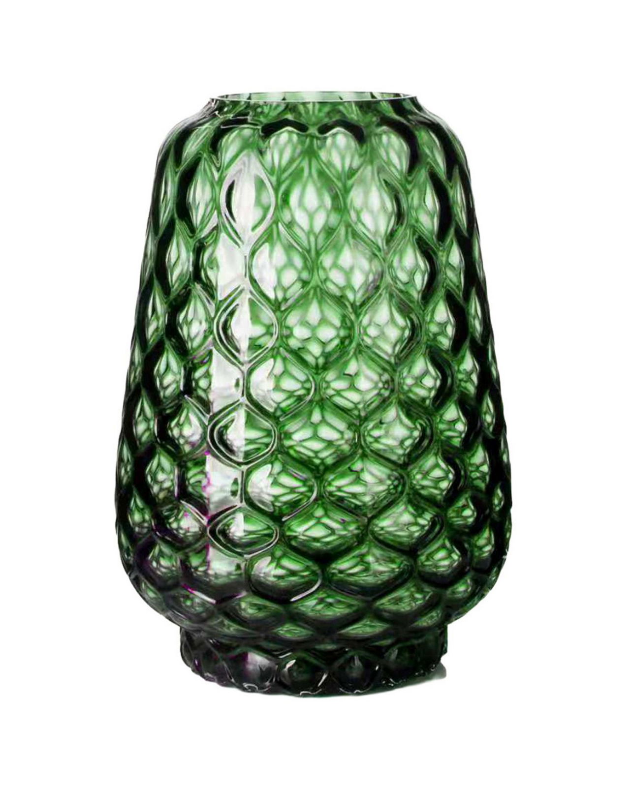 Mercer glazen vaas groen