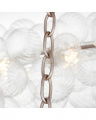 Talia 63" Ring Chandelier Burnished Silver Leaf