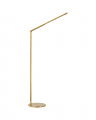 Cona Large Articulating Floor Lamp Brass