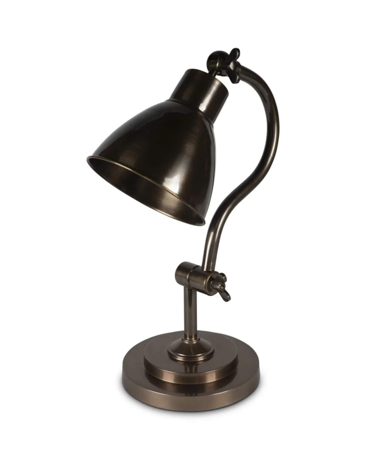 Classic desk lamp brass