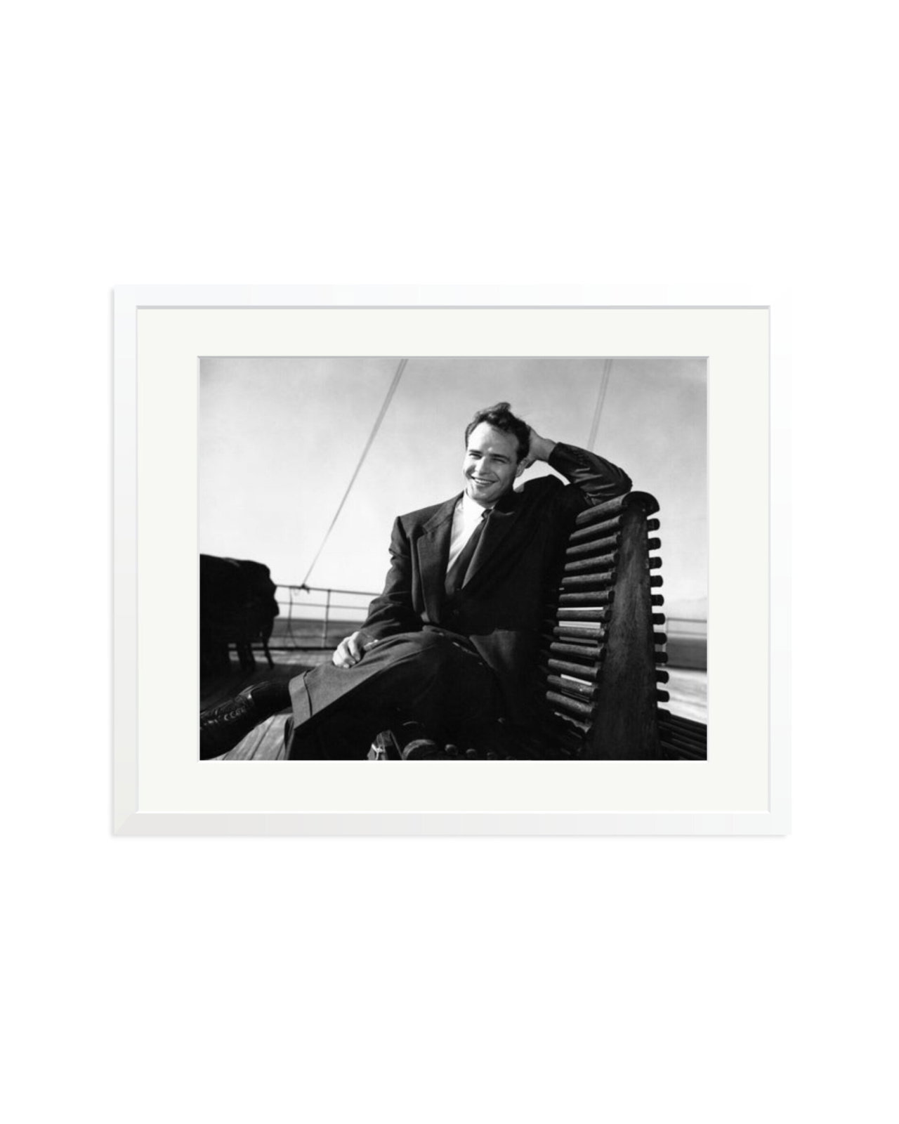 Marlon Brando, 1954 White / XL