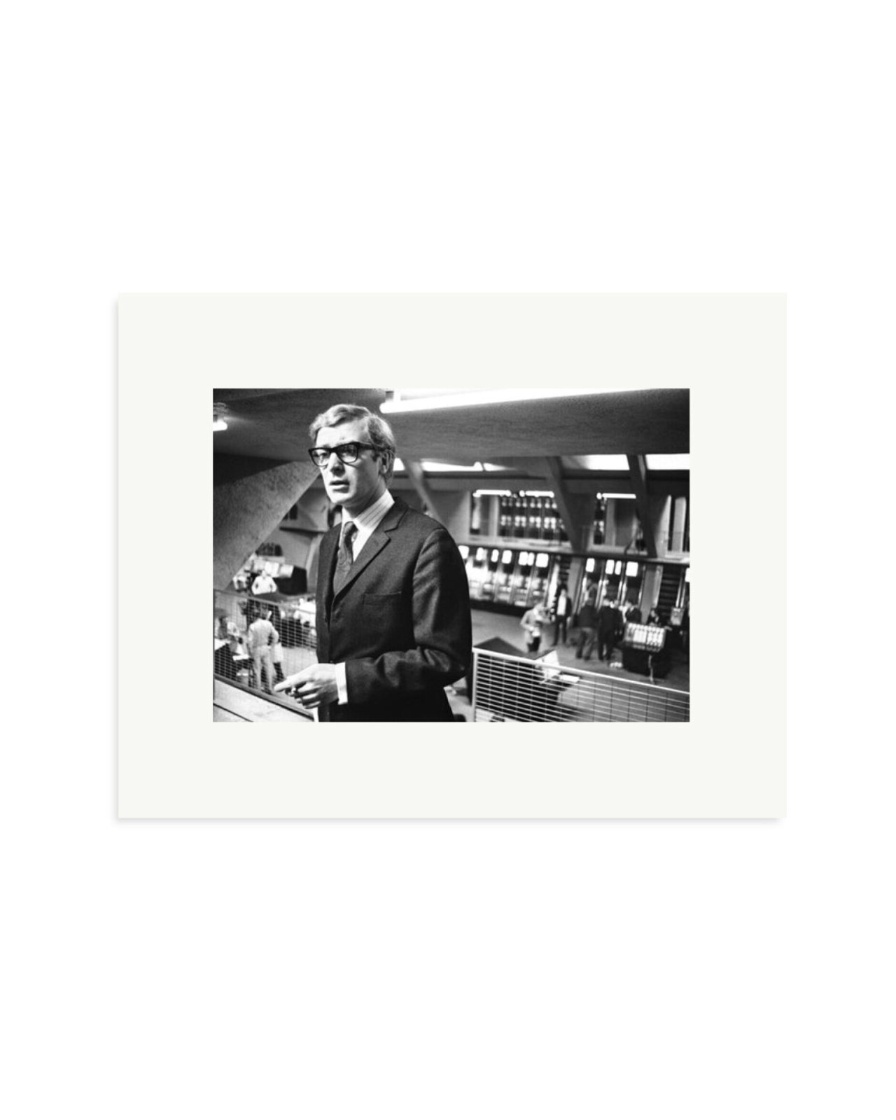 Michael Caine at Pinewood Studios Print Only / Small