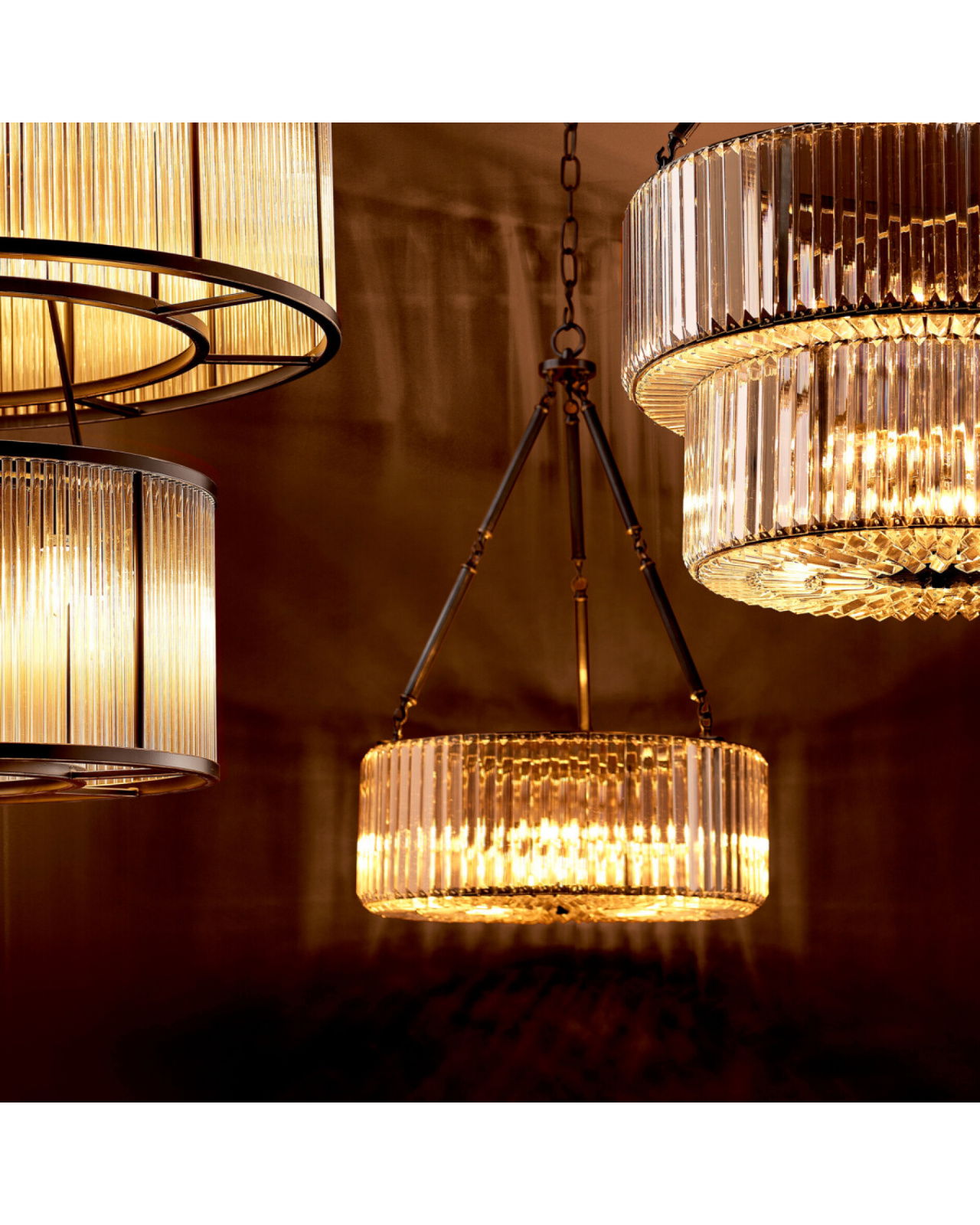 Infinity Anthracite Chandelier