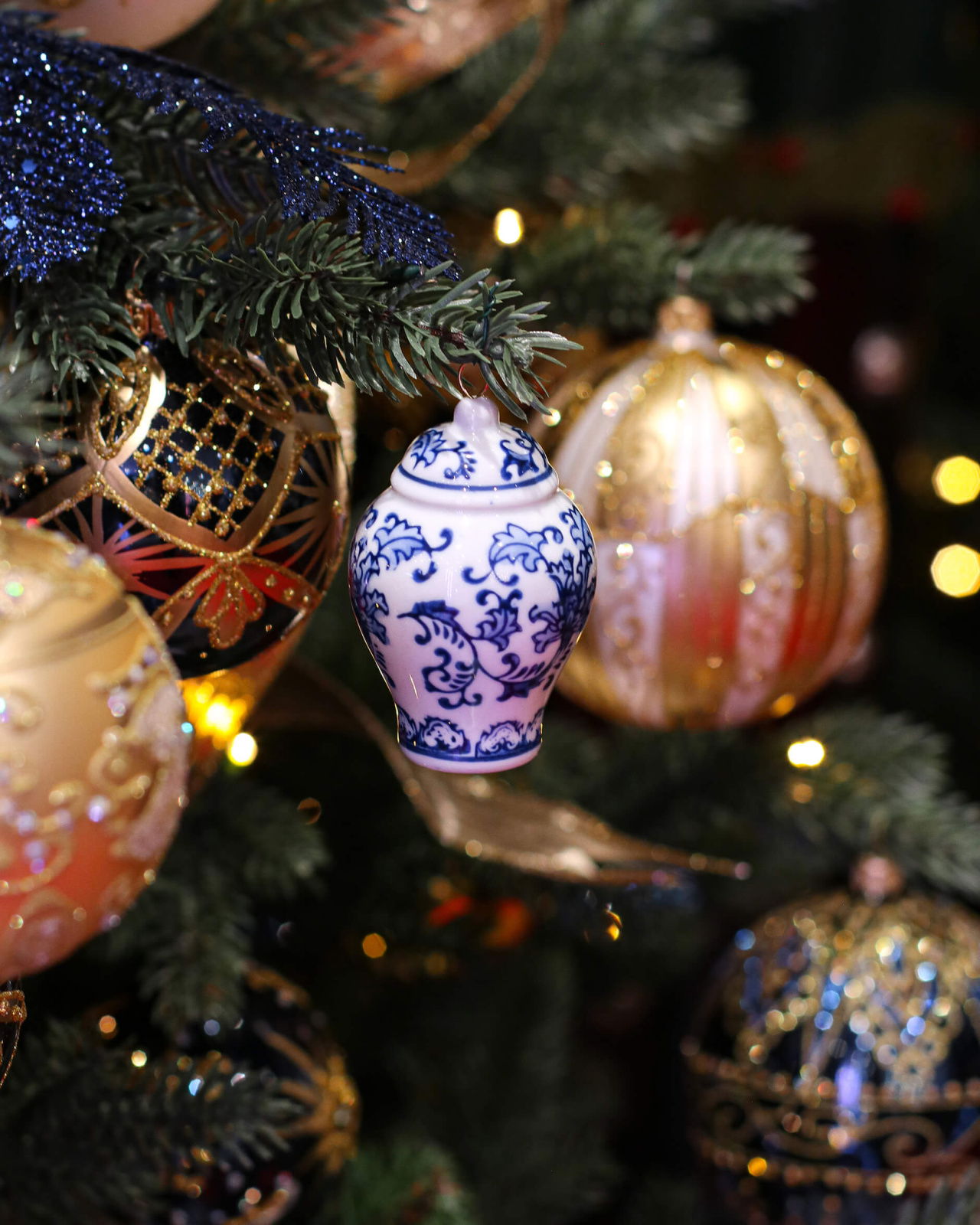 Versailles urna dekorasjon 4-pk