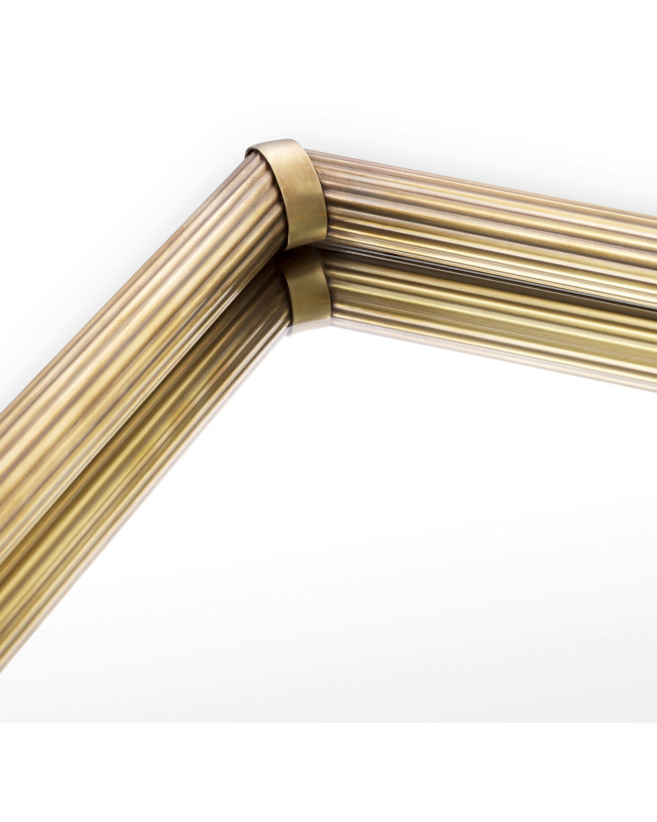 Lenora Tray Vintage Brass