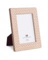 Sintra Picture Frame Tan Leather Set of 2