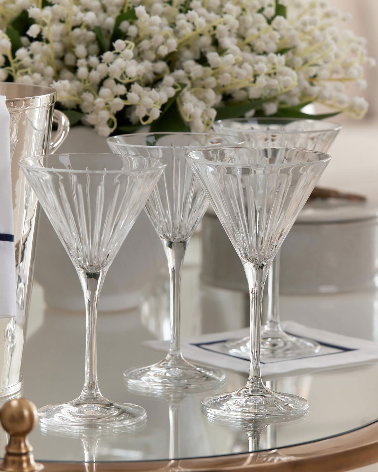 Manhattan martiniglas kristall singel