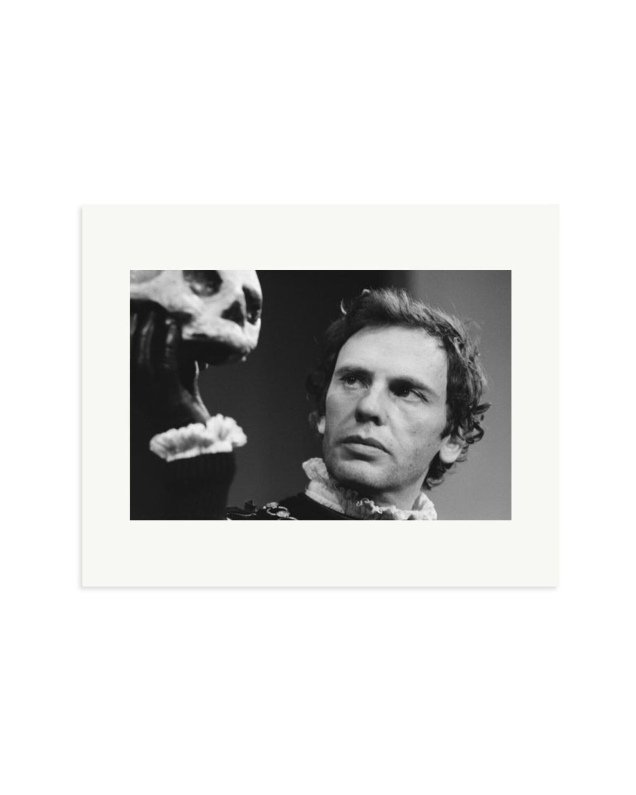 Trintignant Plays Hamlet Print Only / Medium