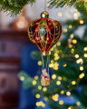 Bingham Hot Air Balloon Ornament Gold