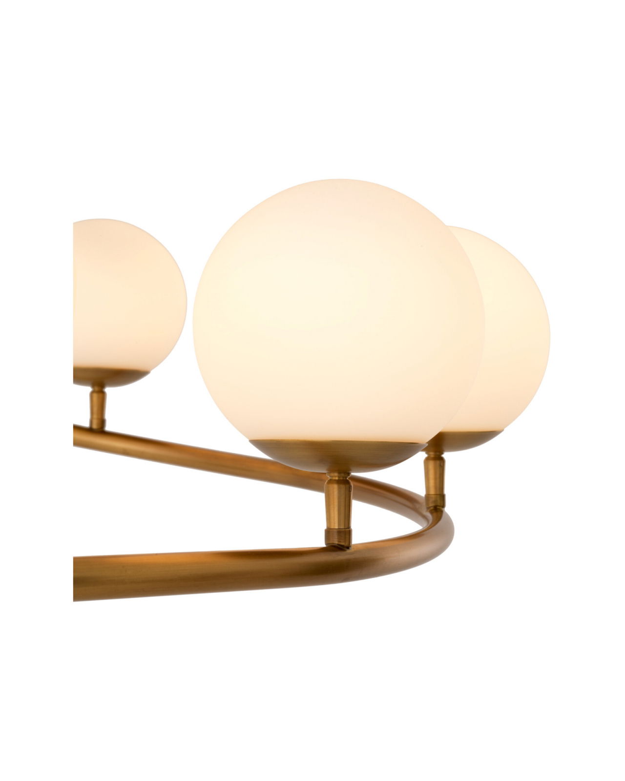 Brissac Chandelier Vintage Brass