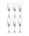 Manhattan crystal champagne glasses