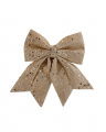 Rory Bow Christmas Decoration Champagne