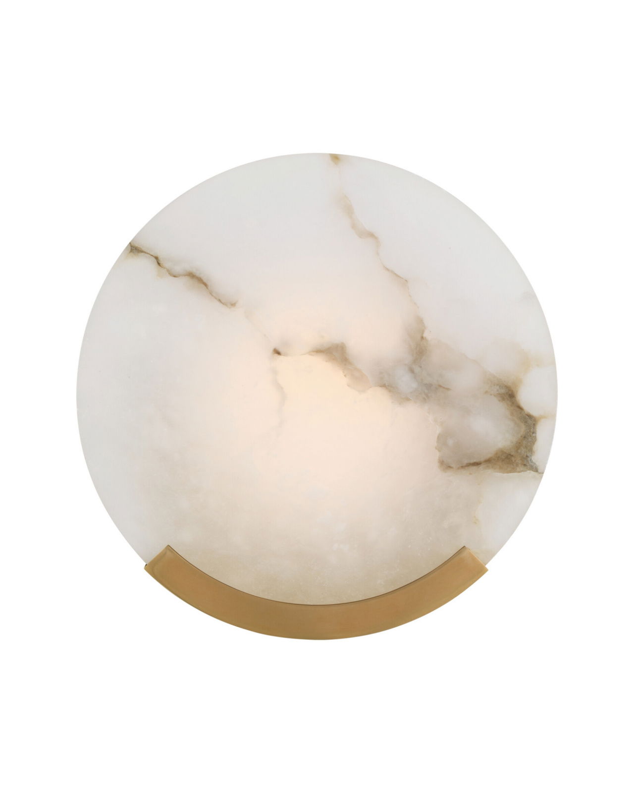 Melange 10" vägglampa mässing