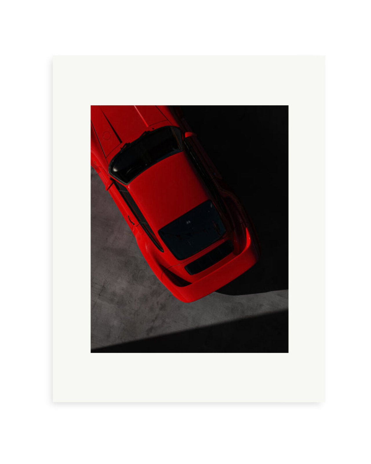 Porsche 959 Birdseye Print Only / Small