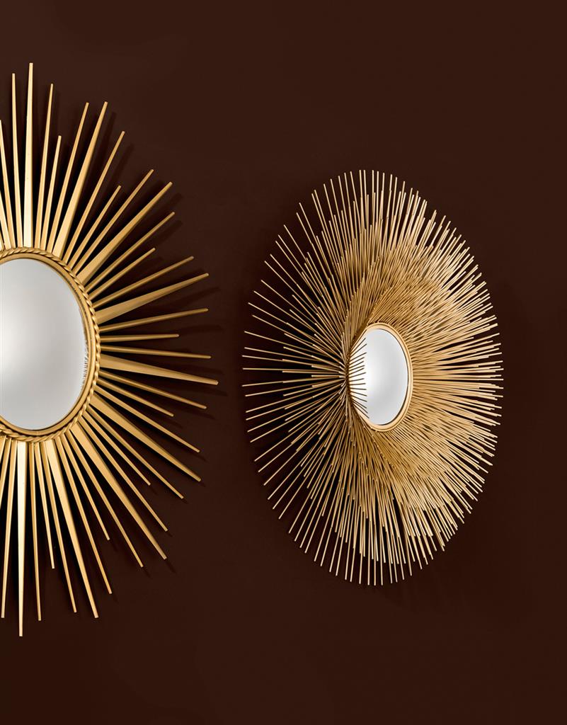 Solaris spegel guld L