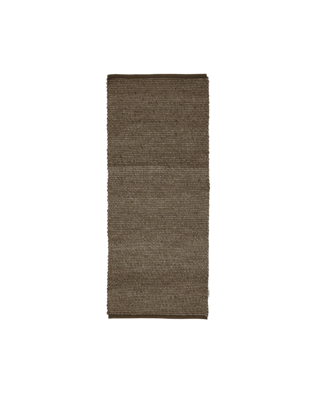 Merino gångmatta brun