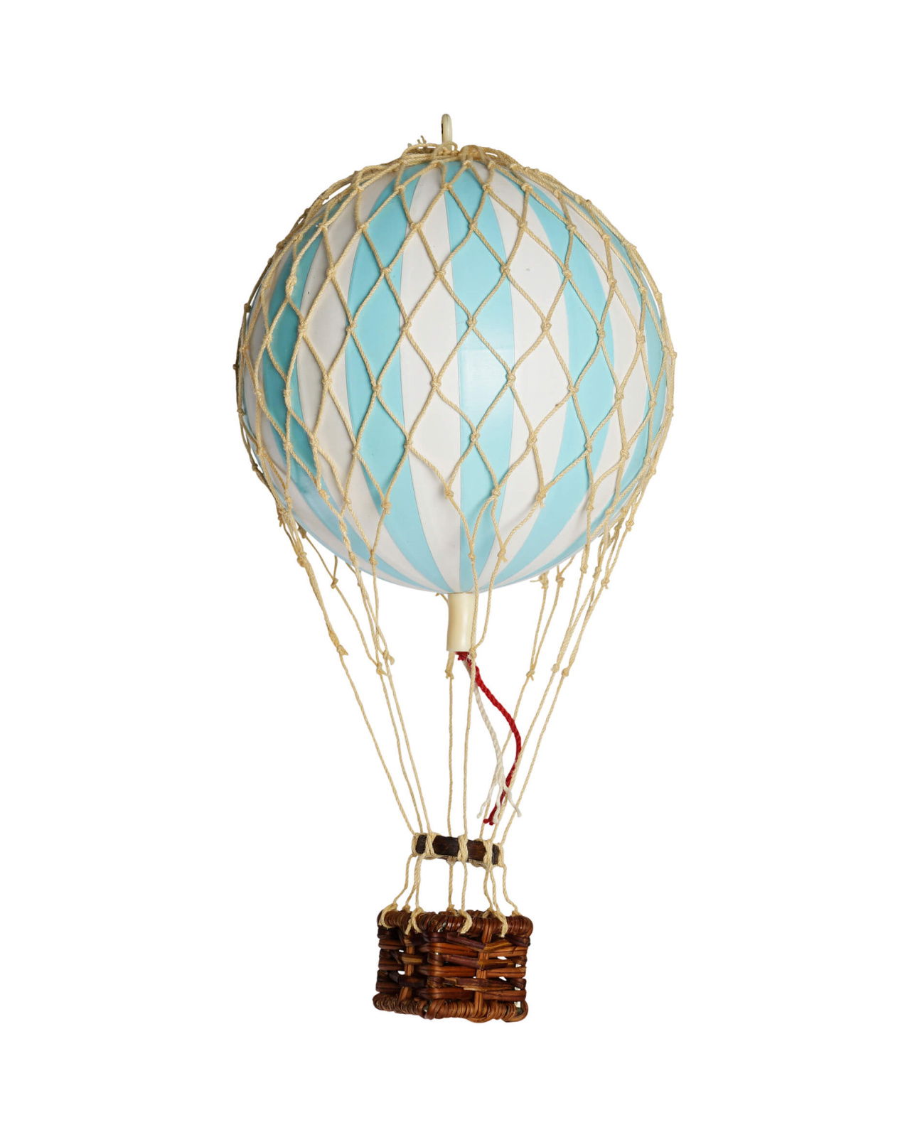 Floating The Skies Hot Air Ballon Light Blue