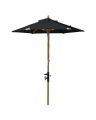 Balcony Parasol Black