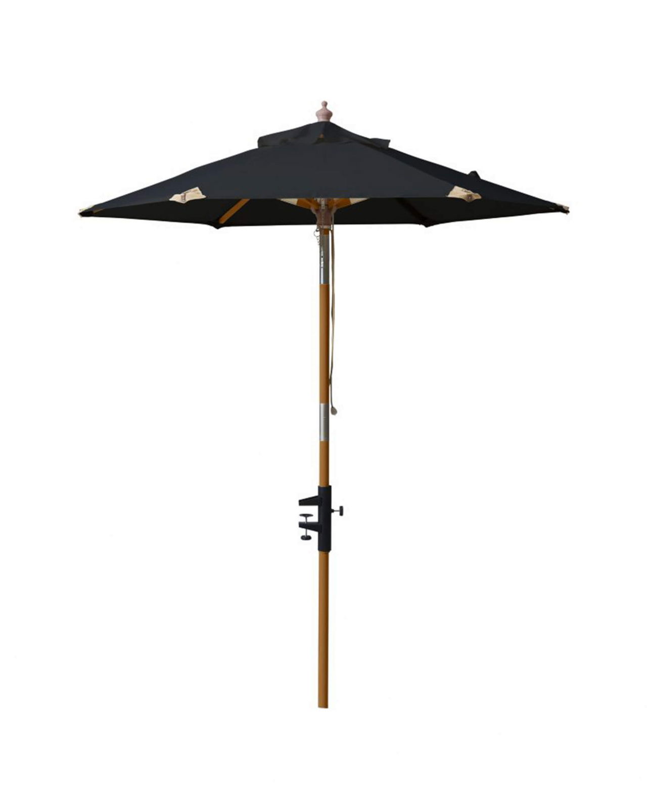 Balcony Parasol Black