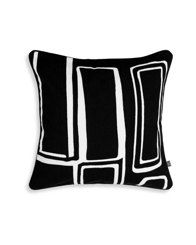 Ribeira Cushion black white