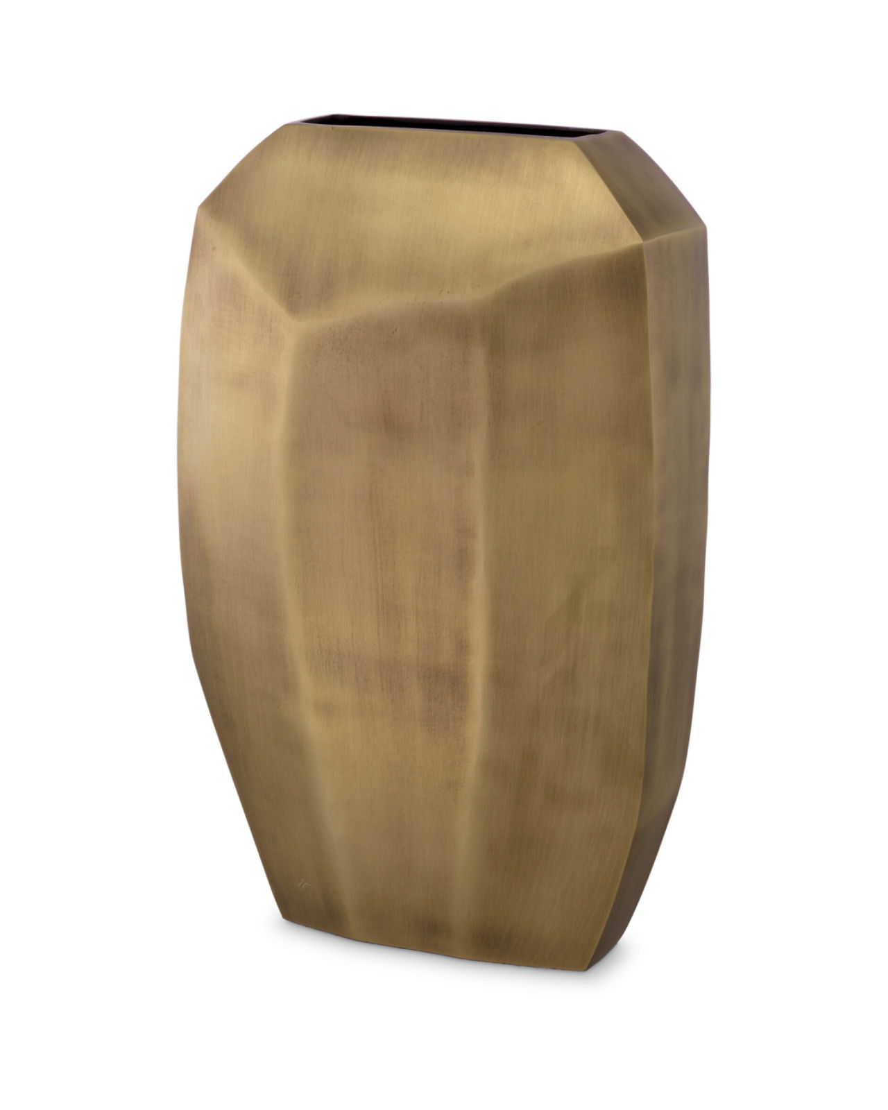 Linos vas antik mässing