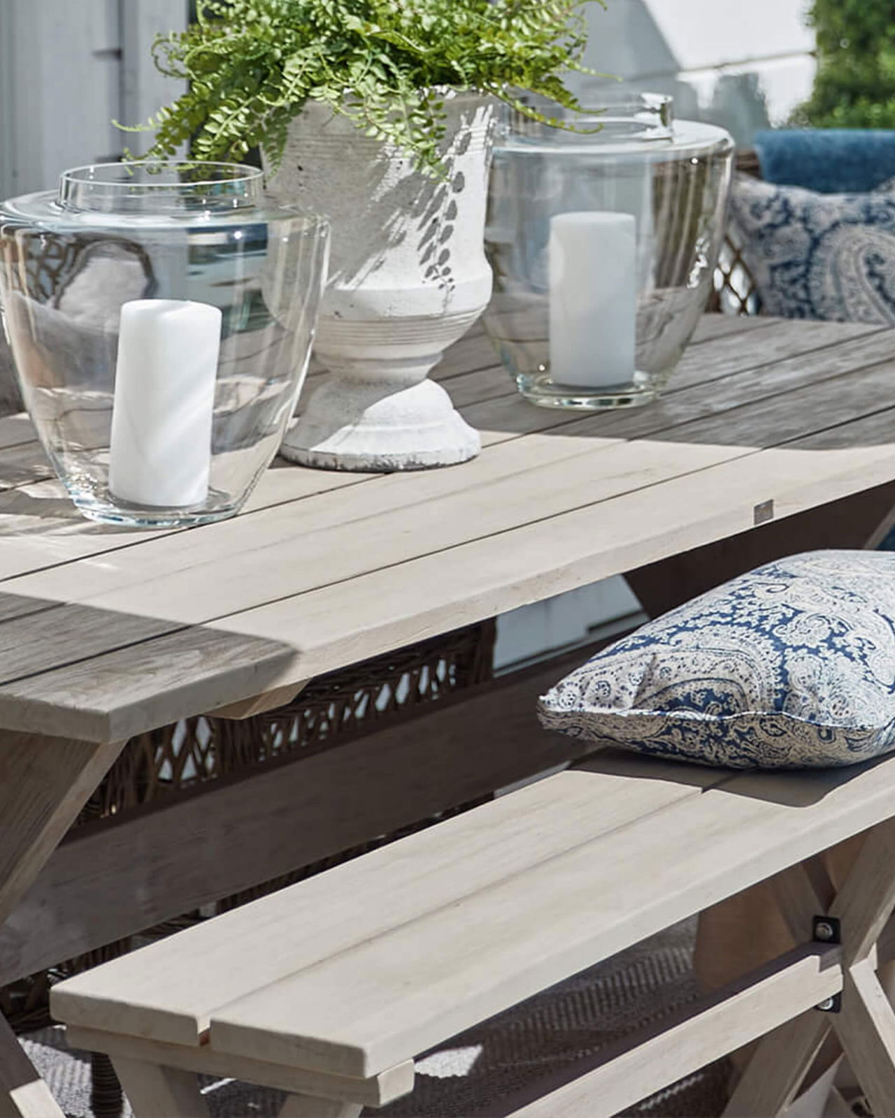 Cross bänk charcoal 100cm