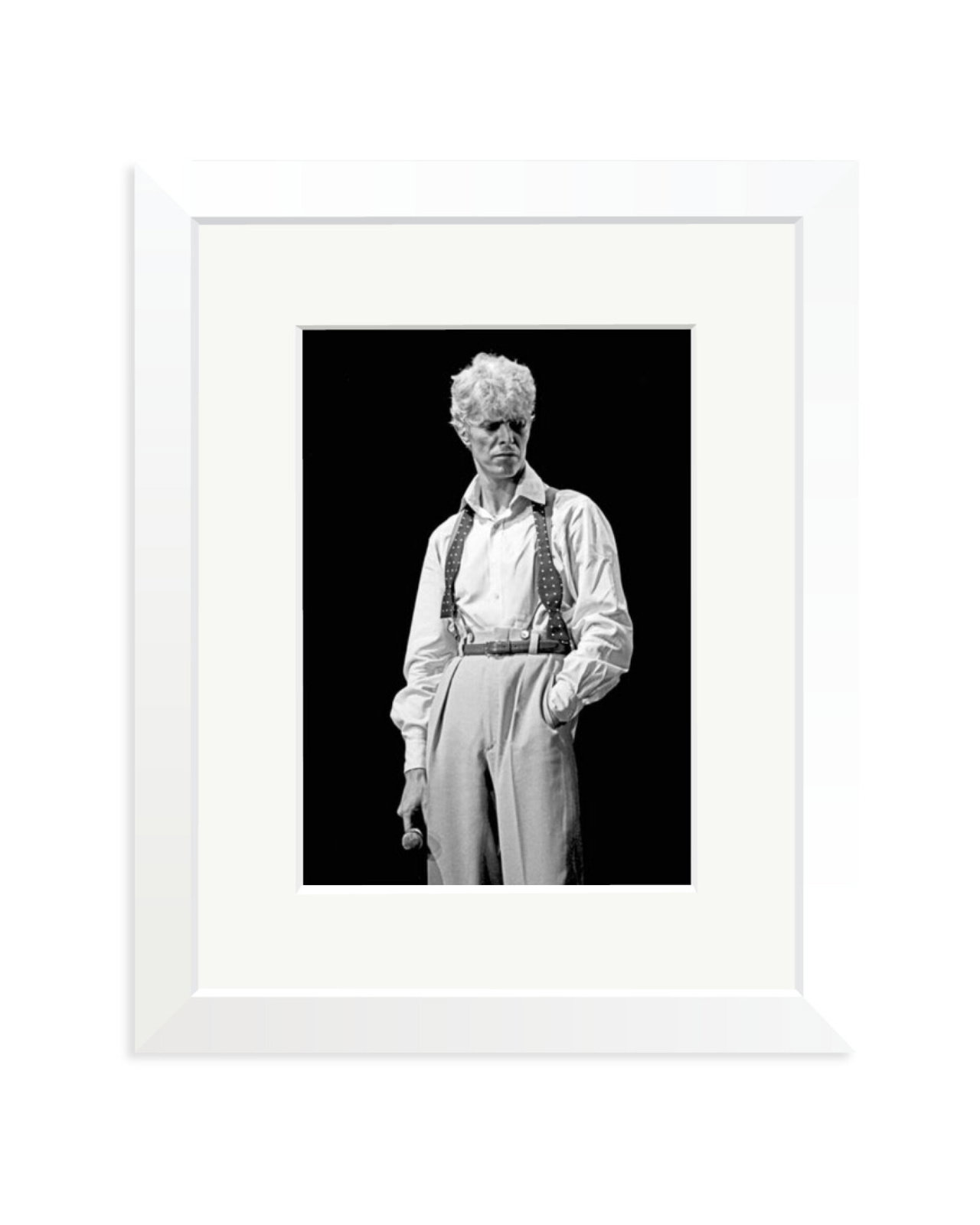 David Bowie 1983 Black and White White / Small