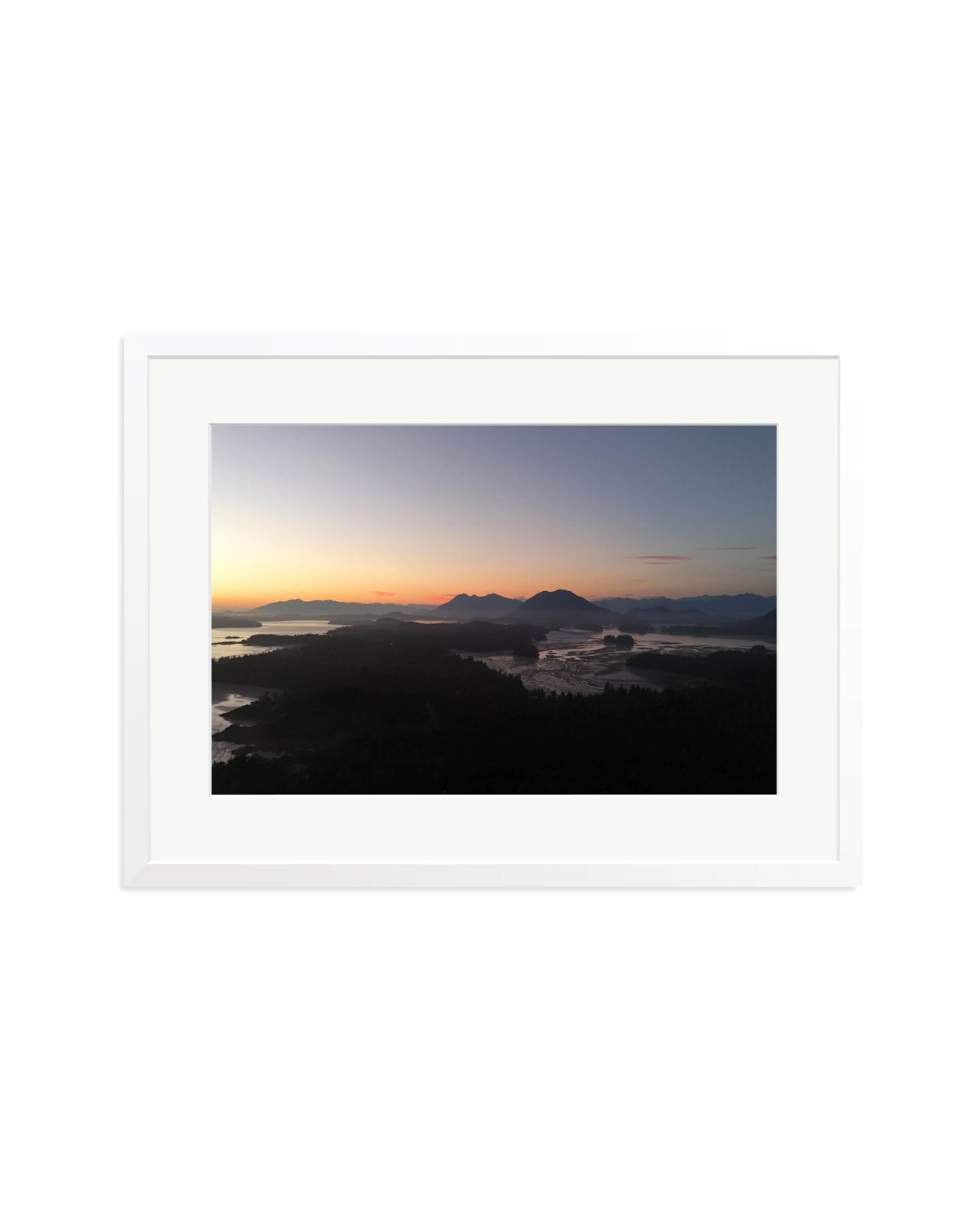 Inlets at last light White / XL