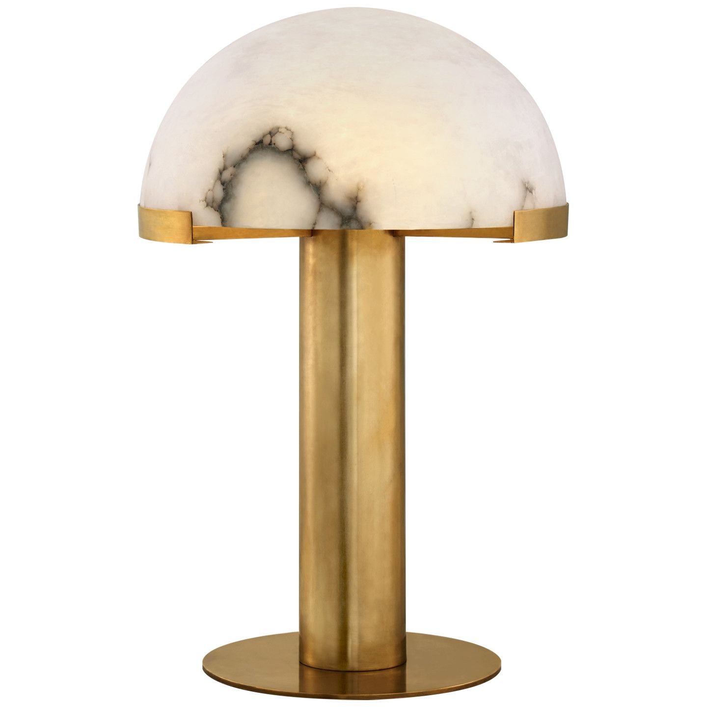 Melange Table Lamp Antique-Burnished Brass