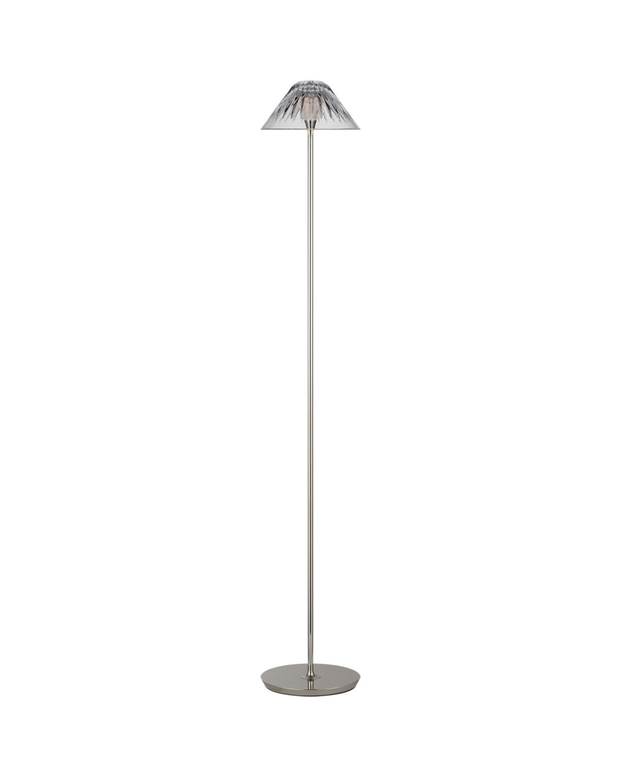 Blaze 55" Floor Lamp Polished Nickel