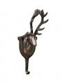 Reindeer Wall Hook Bronze