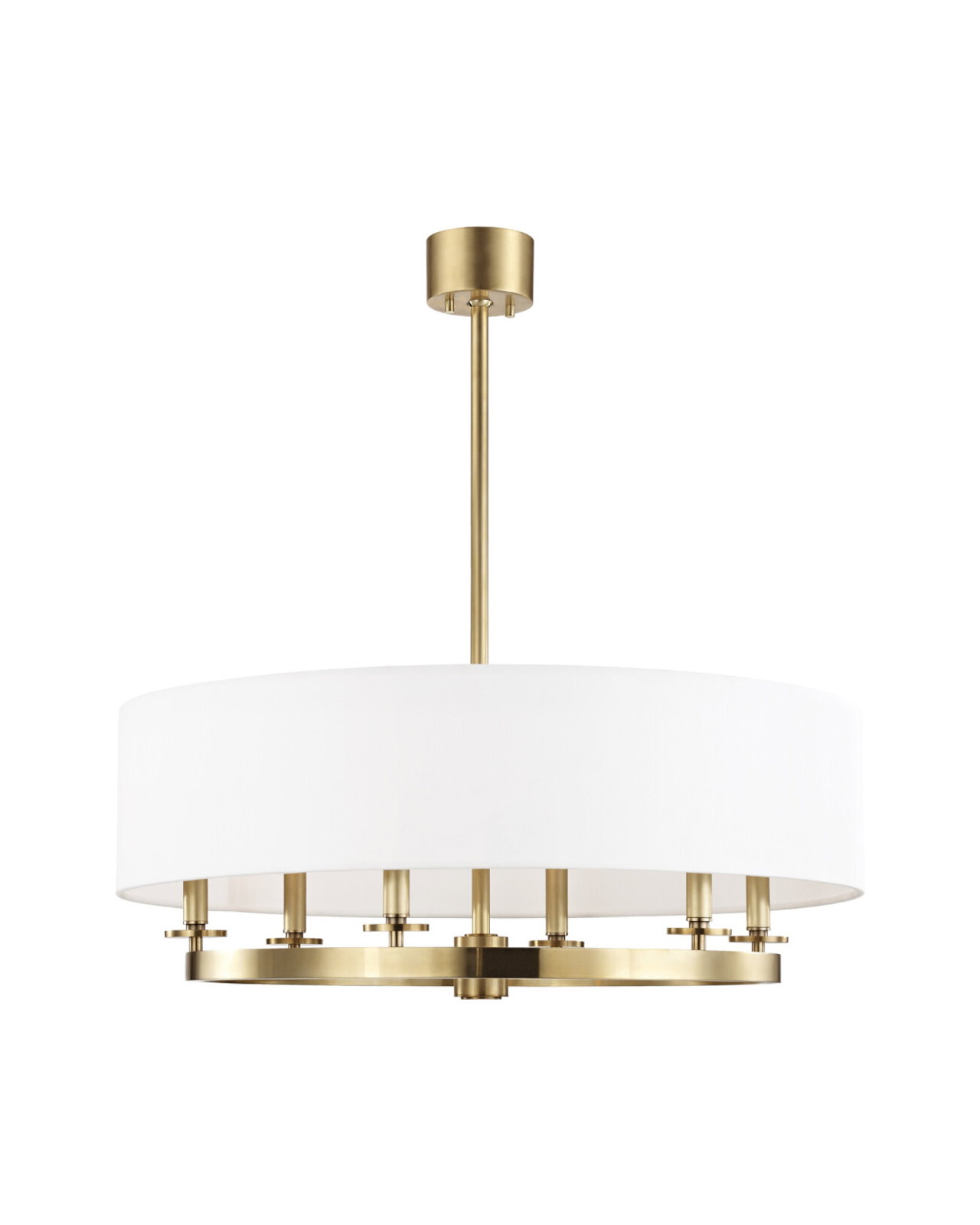 Durham Pendant Aged Brass