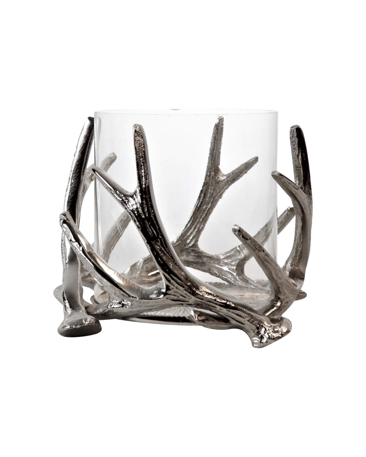 Duved kynttilälyhty antlers L