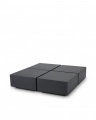 Puro coffee table 4-piece set, charcoal