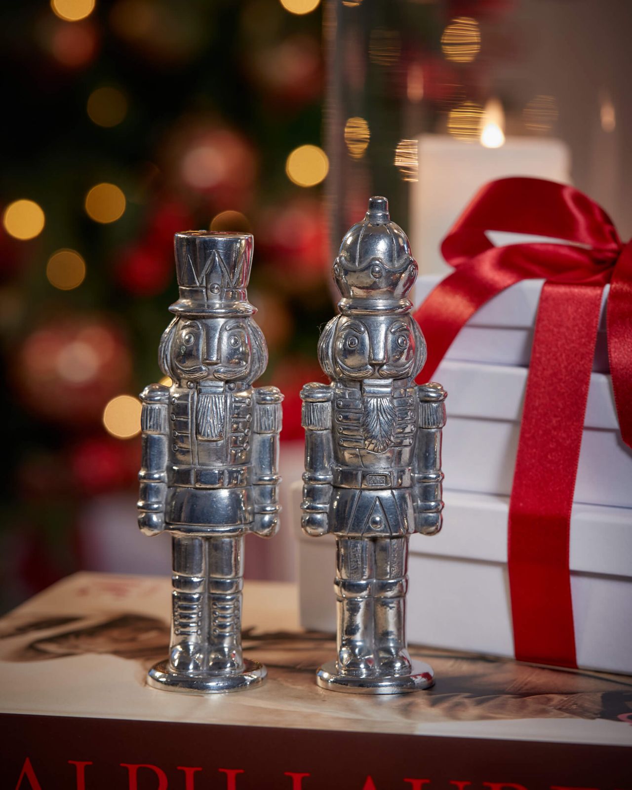 Pewter Nutcrackers Salt & Pepper Shakers