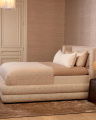 Francisco Bed Creststone Beige