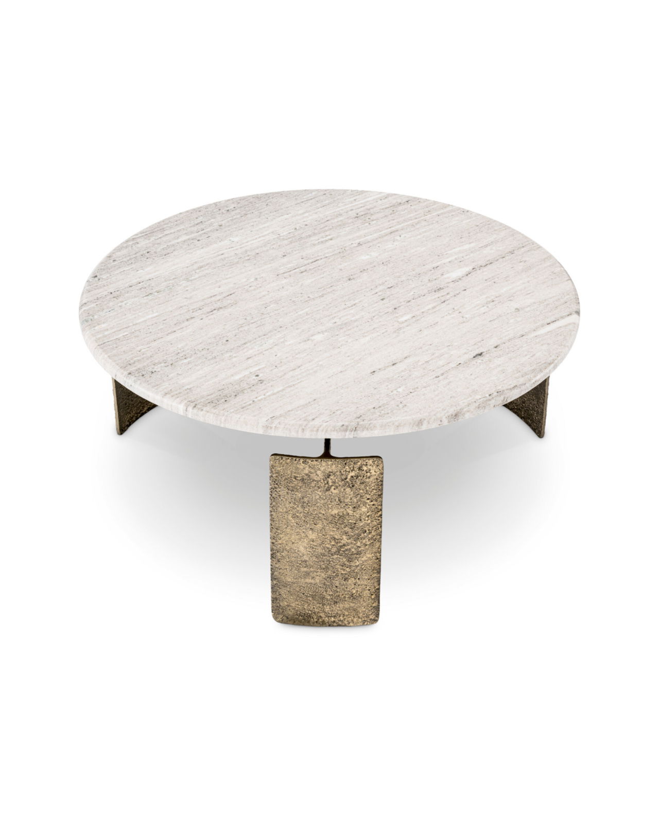 Bodega soffbord antik mässing